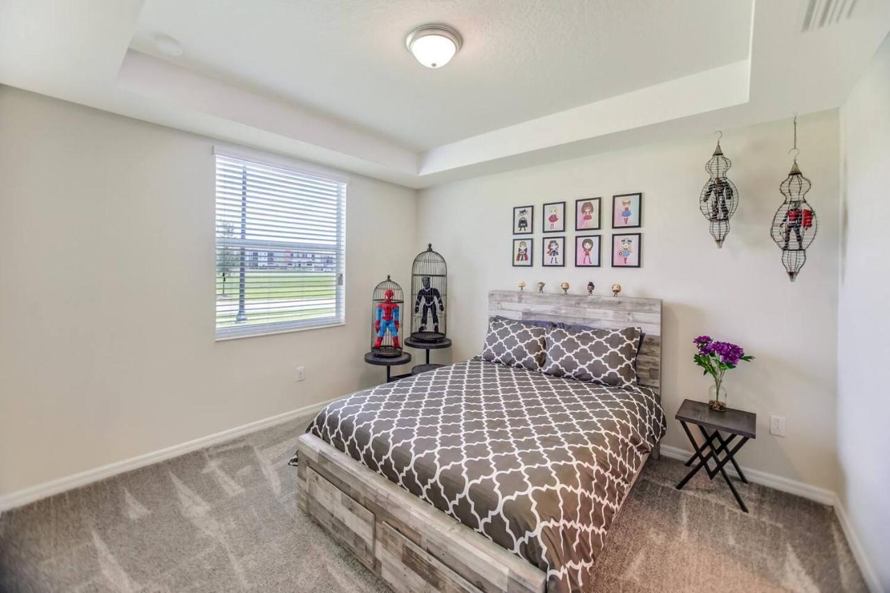 H - New 2 Bedroom Condo - 5 Miles To Disney - Free Water Park Kissimmee Esterno foto